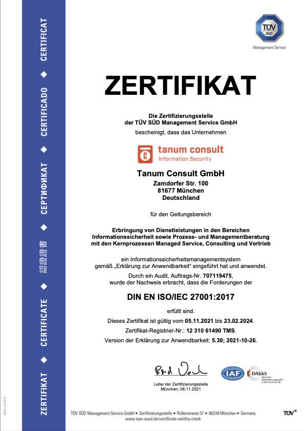 6486ebdf6f6ca6599371d1d3_ISO_27001_61490ms27001_de_Vorschau DIN EN ISO/IEC 27001:2017 Zertifizierung - tanum consult